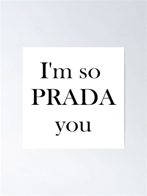 prada you meaning